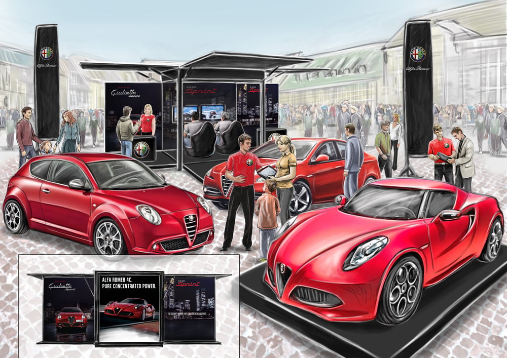 Promotion für ALFA ROMEO