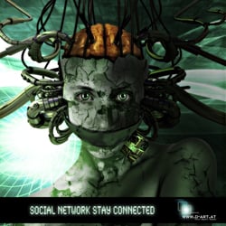Mein Beitrag zu einem Designwettbewerb Thema: Abhängigkeit von Sozial Networks