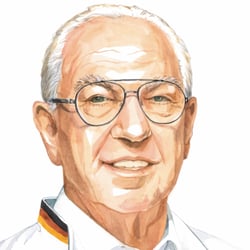 Portraits für den Zentralverband der Deutschen Bäckerhandwerks, Bleistift und Aquarell