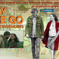 Flash-Webseite für den Film „Away We Go – Auf nach Irgendwo“