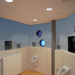WC Hamburg HafenCity – Bildmontage