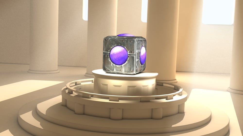 Boxed Iron Wallpaper