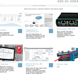 Publitek – C-Beyond – Landingpage Konzeptentwurf