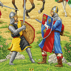 Nestler Schultüte „Ritter“, Ausschnitt 2
