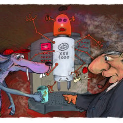 Illustration für Tesseltje Buch (Niederlande) 2012