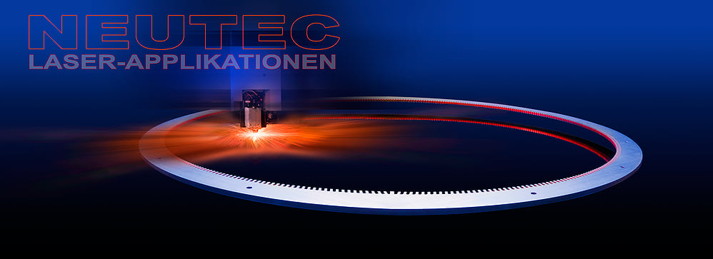 ein Schnittlaser im Einsatz