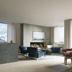Innenvisualisierung Haus Altera und Haus Koya