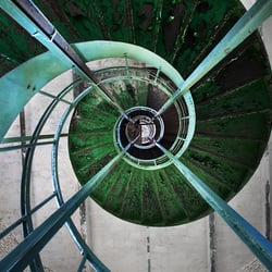 treppe im wasserturm