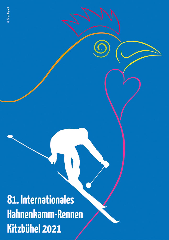 HAHNENKAMM-RENNEN PLAKAT 2020/1