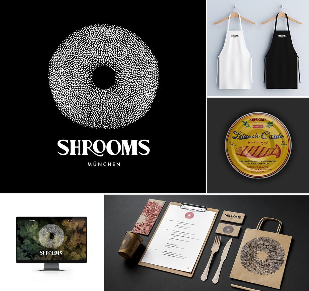SHROOMS | Brand Design, Webdesign, Ausstattung, Consulting, Texte