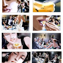 food storyboard