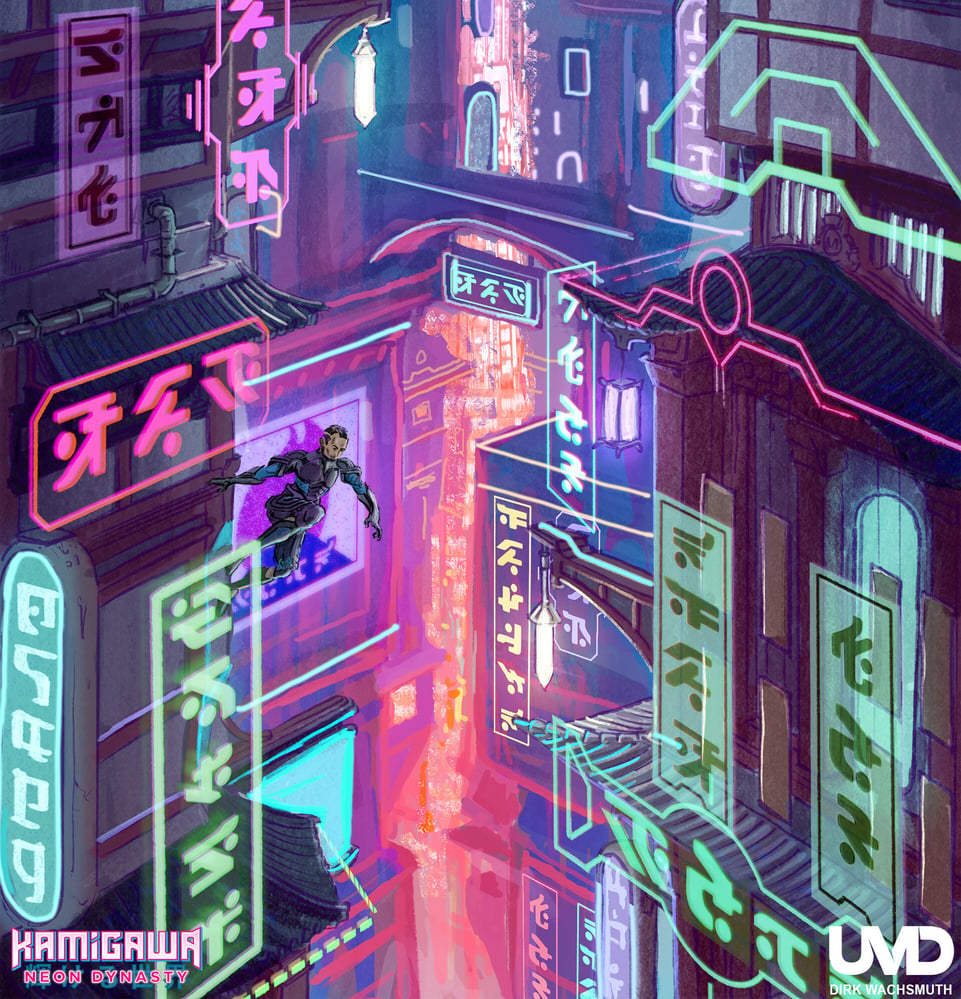 Magic: The Gathering – Kamigawa: Neon Dynasty Cinematic Teaser – Ninja Jumps