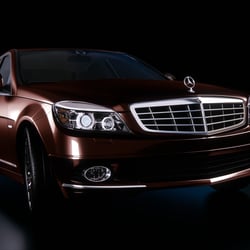 Visualisierung eines Mercedes – Studio – full CGI