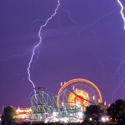 Blitze Rheinkirmes