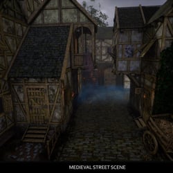 Mittelalter Szene Unreal Engine 4