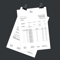 Umsetzung des Corporate Design innerhalb des Rechnungsformulars
