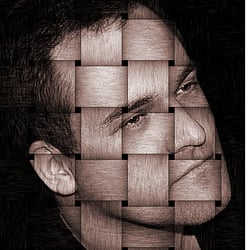 Selbstportrait, EyeCandy Fasereffekt