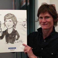 Schnellzeichner Karikaturist