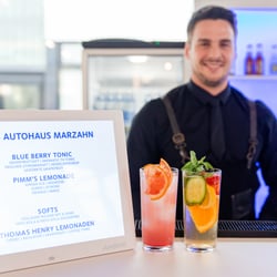 Barcatering im Autohaus Berlin