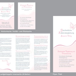 Logo / Visitenkarte / Flyer nach Kundenvorgabe.