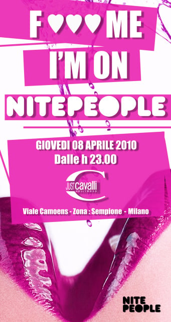 F*** i’m on NitePeople n.8, front.