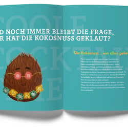 Die Kokosnuss, ob die wirklich ein Nuss ist?