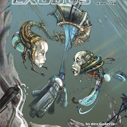 Cover für das Sci-Fi Magazin – Exodus