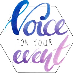 Logo, Voice for your event, Corporate Identity Entwicklung 2018