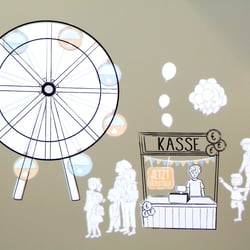 Illuminierte Animation