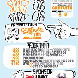 krap – summer party poster