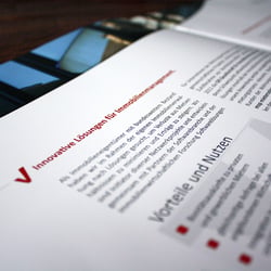 Konzept & Design von Kommunikationsprodukte (Immobilienbranche)