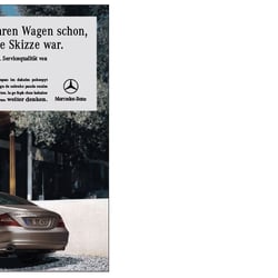 Mercedes – Springer und Jacoby – Anzeige