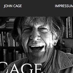 Website John Cage Symposium