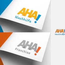 Aha! Nachhilfe & Franchise Logo Re-Design / schleuse01