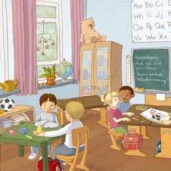 „Klassenraum“ | freie Arbeit