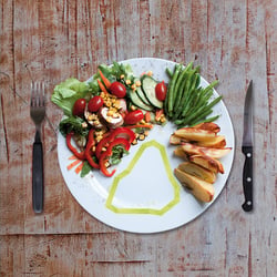 EAT Smart Anzeigendesign