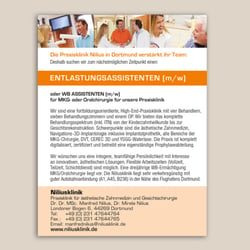 Stellenanzeige