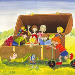Illustration für Kindergarten