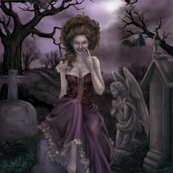 „Friedhof“, Digital Art