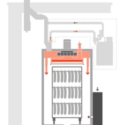 Technische Illustration Raucherzeuger