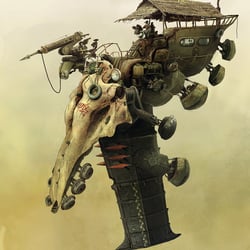 Monju Hunters of Sōfugan Island – Ship Concept