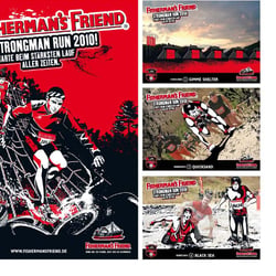 Illustration Fisherman`s Friend Strongmanrun