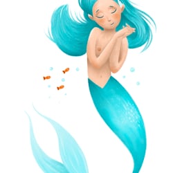 Turquoise Mermie