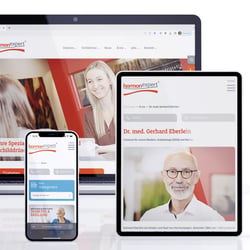 Responsive Webdesign für Diabetespraxis