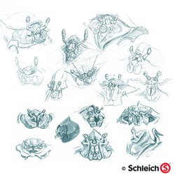 Schleich Kampfkrabbe – Concept Art