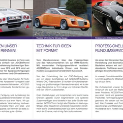 Kunde: ACCENTFORM, Produktflyer, Konzeption + Text
