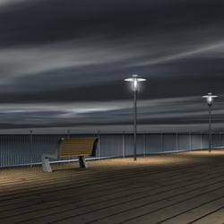 Laternen am Steg – CGI