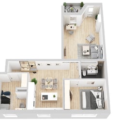 3D-Grundriss