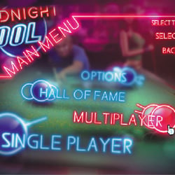 Wii Pool Menu