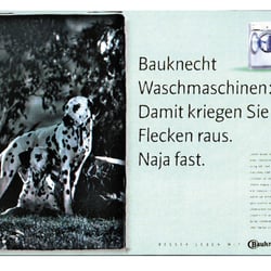 Klassische Werbung –  Art Direction /  Agentur: Publicis – Kunde: Bauknecht (Pitch)